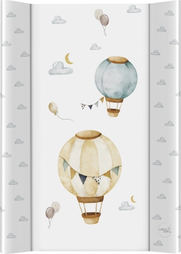 Ceba Baby minkštas pervystymo kilimėlis Basic Balloons 50 × 70 cm