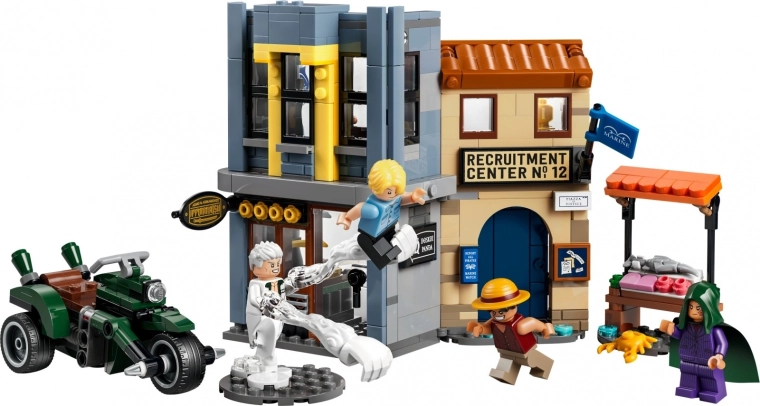 Logue Town turgaus diorama