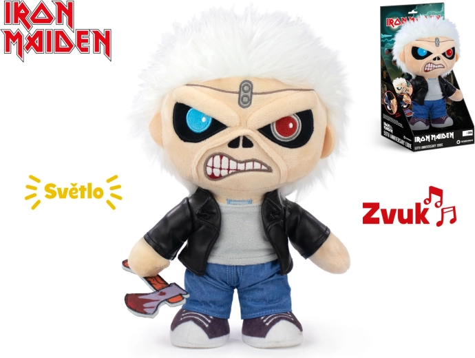 Pliušinis žaislas Eddie IRON MAIDEN 50-mečiui