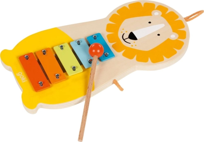 Goki lion-shaped xylophone