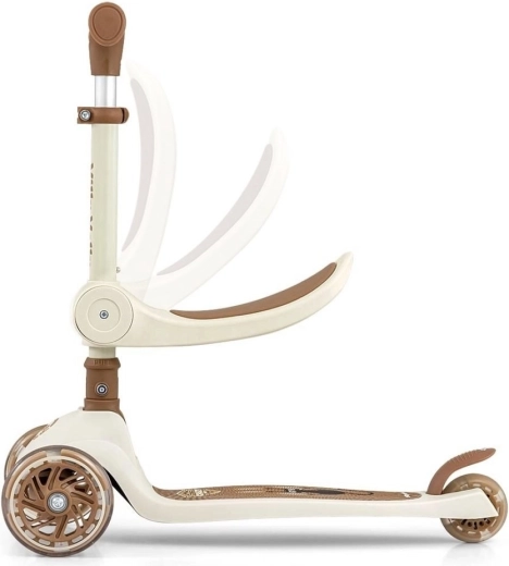 Grows with your child: adjustable handlebars and seat