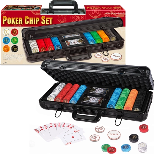 ProPoker Elite 400 Poker Set with 14g Chips