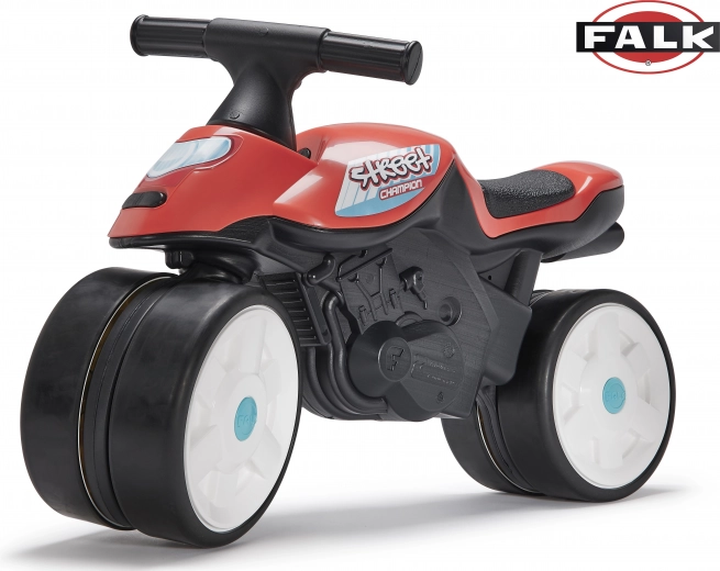 Falk balansinis dviratukas Baby Moto Team Bud Racing raudonas