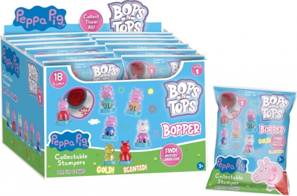 Antspaudai Kiaulytė Pepa Bops Tops