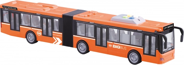 Vaikiškas autobusas su šviesos ir garso efektais, 44 cm