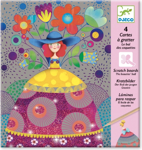 Scratch-off Pictures - Ladies DJECO