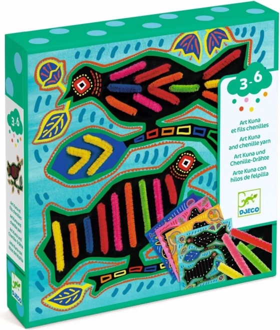 DJECO Creative Set Colorful Worms