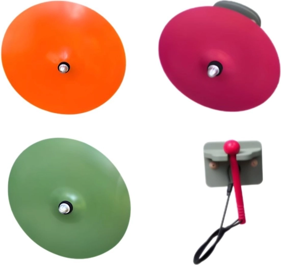 Masterkidz outdoor percussion cymbals for STEM board