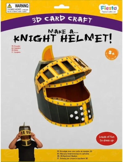 Kūrybinis rinkinys 3D kaukė Šalmas Fiesta Crafts