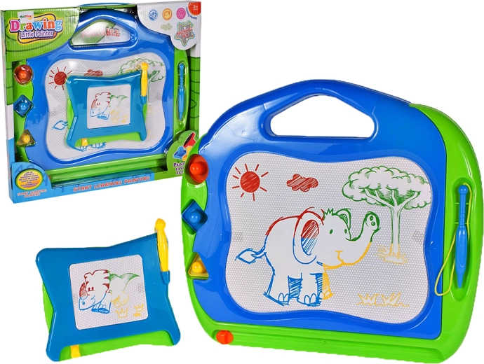 Colorful Magnetic Drawing Board 2-in-1 Elephant