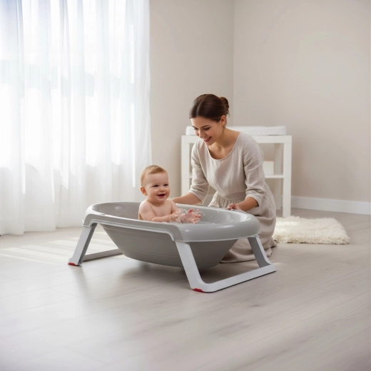 Ergonomiška forma dviem raidos etapams (0–12 mėn.)