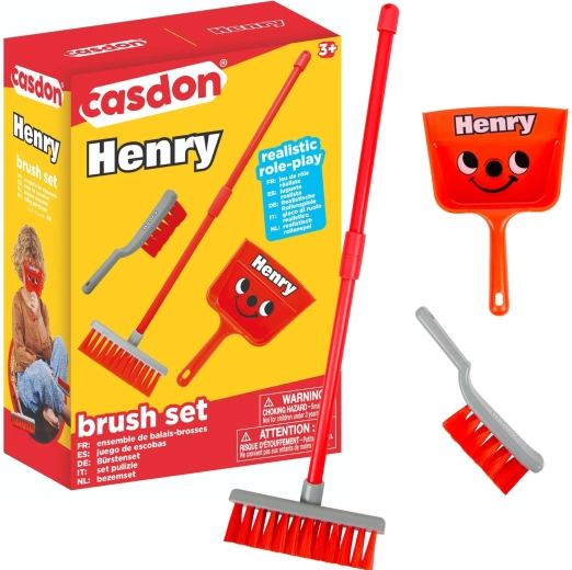 Vaikiškas valymo rinkinys „Henry“ iš „Casdon“