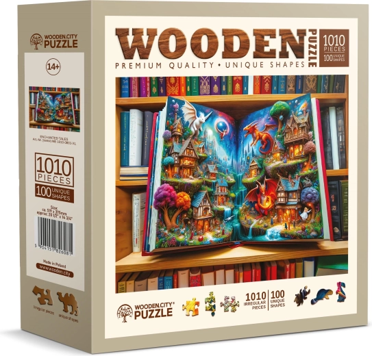 WOODEN CITY Wooden Puzzle Magic Fairy Tales 1010 Pieces