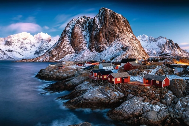 3000 dalių dėlionė Hamnøy, Lofotai
