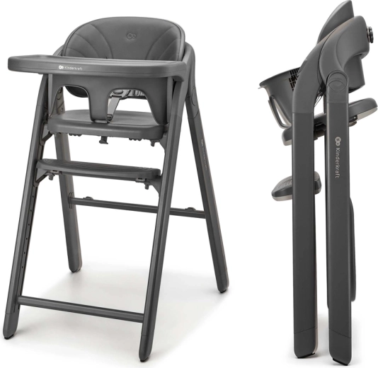 Kinderkraft Tino valgomoji kėdutė 3 in 1 grey
