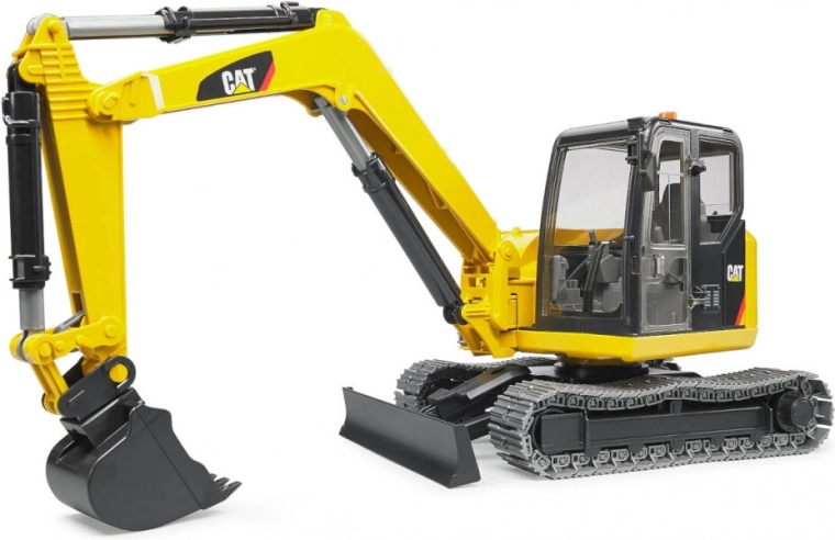 Bruder konstrukcinis CAT mini ekskavatoriaus modelis