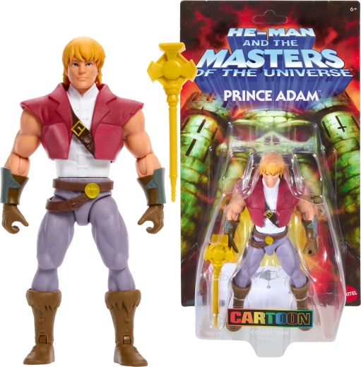 Masters of the Universe Prince Adam figūrėlė 14 cm su priedu