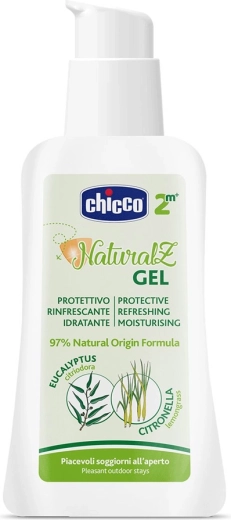 Chicco NaturalZ protective and refreshing mosquito repellent gel 60 ml