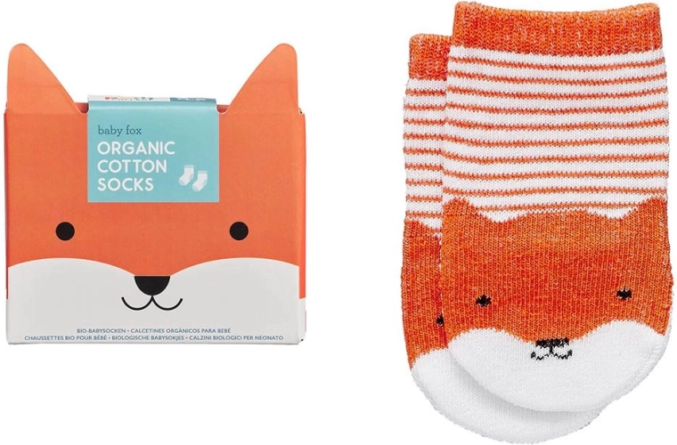 Organic Cotton Children's Socks Bunny Petit Collage