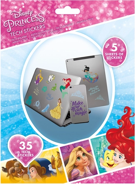 Techninių lipdukų rinkinys DISNEY princesės