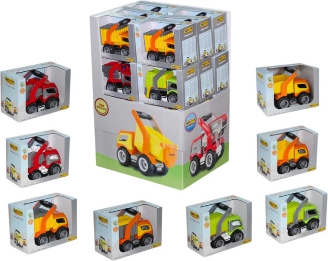 GripTruck darbinis automobilis – įvairūs tipai