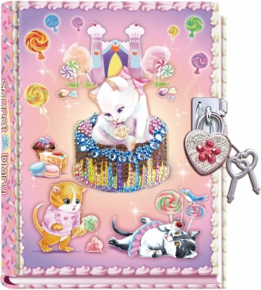 Lockable Diary Pecoware - Kitten