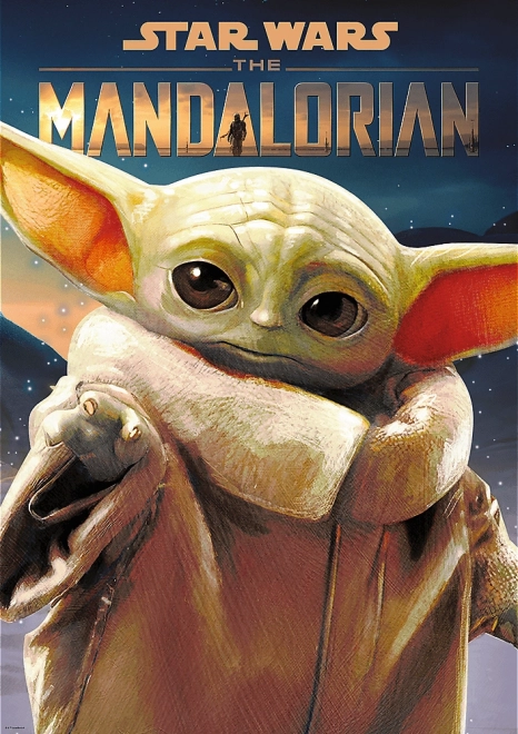 Dėlionė TREFL Premium Plus Star Wars: Mandalorian – Grogu, 1000 detalių