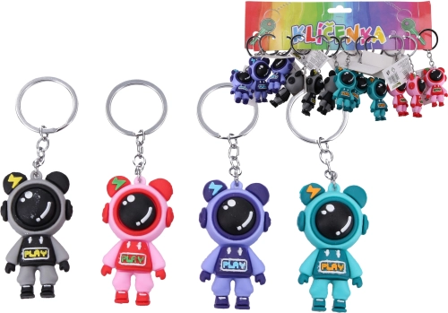 Cosmonaut Keychain