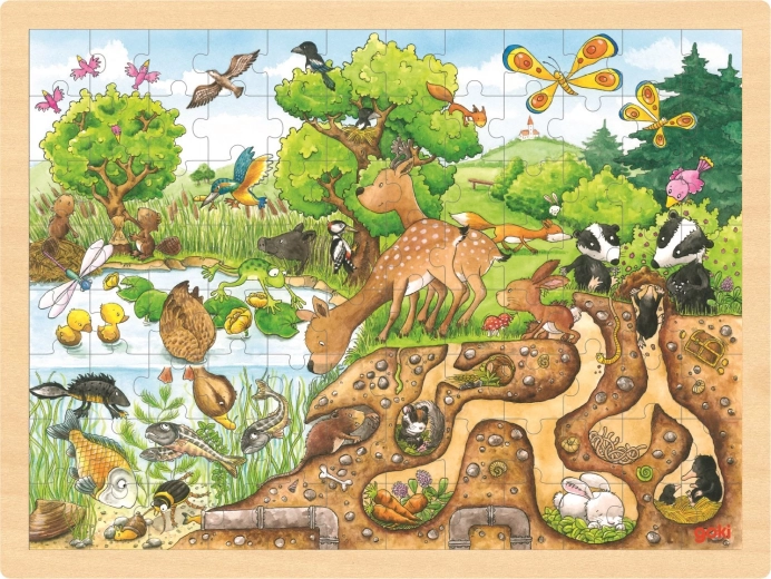 Large natural puzzle
