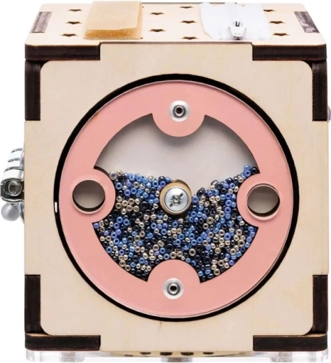 Sensorinis langelis su karoliukais