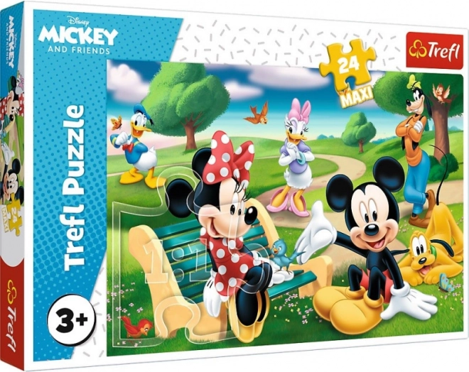 Puzzle 24 Maxi – MICKEY MOUSE and Friends – TREFL