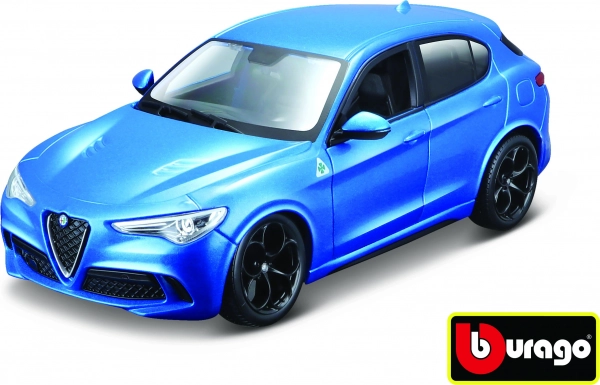Bburago 1:24 ALFA ROMEO Stelvio mėlyna