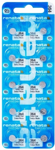 Renata 364 button cell battery 1.55 V (10 pcs)