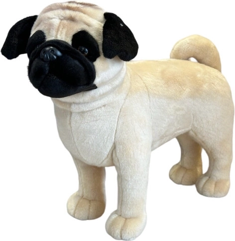 Pliušinis mopsas 45 cm