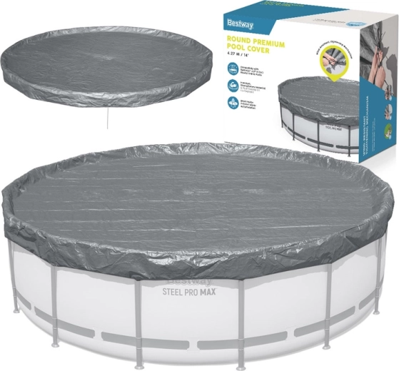 Bestway premium round pool cover 4.27 m