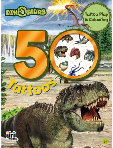 Tatuiruočių rinkinys „Dinozaurai“