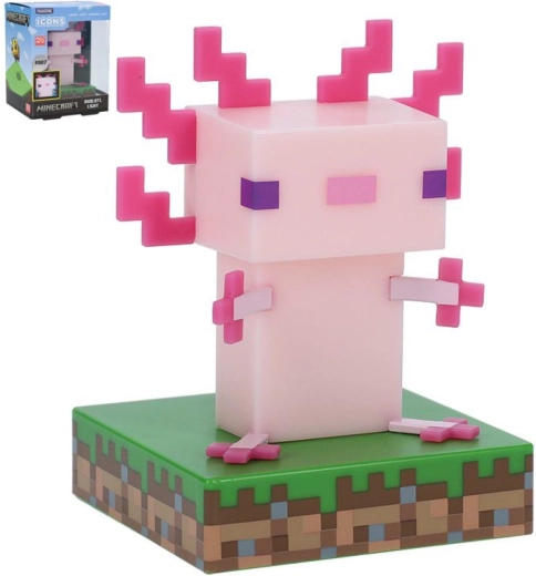 Minecraft Axolotl Decorative LED Lamp