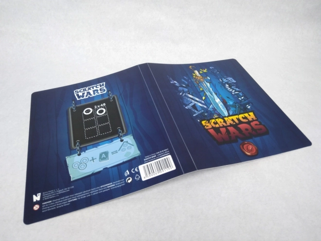 Kolekcinis A5 albumas SCRATCH WARS ginklų kortelėms