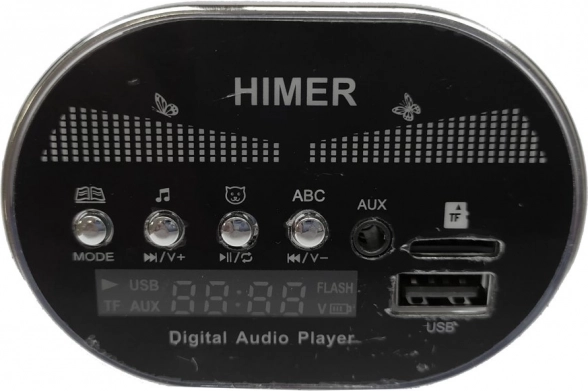 Muzikos skydelis MP3 su USB Himer