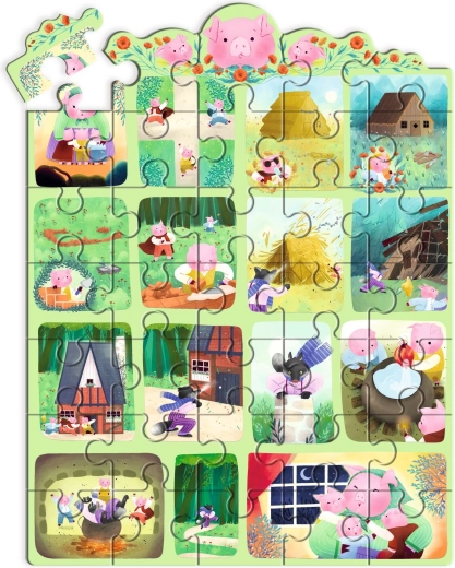 A fairy tale hidden in the puzzle