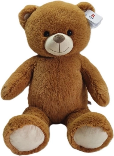 Nicotoy rudas pliušinis meškiukas, 80 cm