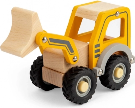 Medinis ekskavatorius vaikams Bigjigs Toys
