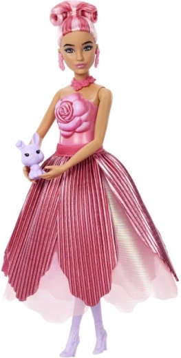 Barbie Petal Pop gėlių staigmena – raudona rožė