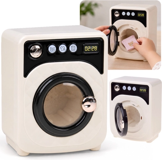 Children's Washing Machine with Water Sound and Flashing Light