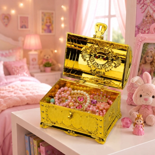 Practical storage space for kids’ small items