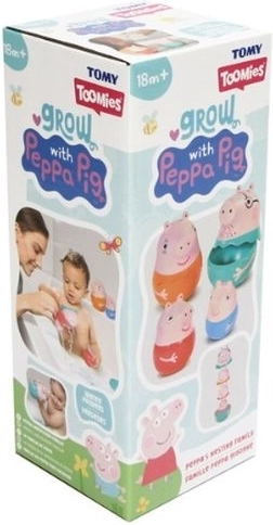 Tomy Peppa Pig matrioška – Pepės šeimynėlė maudynėms