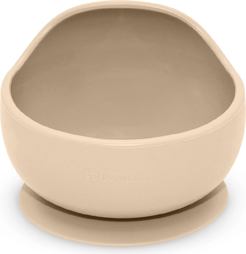 Petite&Mars silicone suction bowl Take&Match Desert Sand