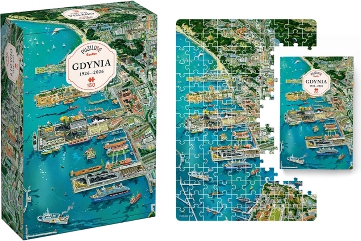 CzuCzu Puzzlove Gdynia 150 pieces