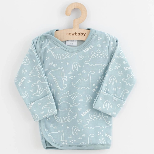 Baby undershirt New Baby Classic II Dino mint 68 (4–6 m)