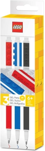 Lego gel pens mixed colors 3 pcs